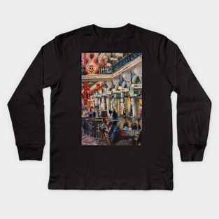 Afternoon tea at the QVB Kids Long Sleeve T-Shirt